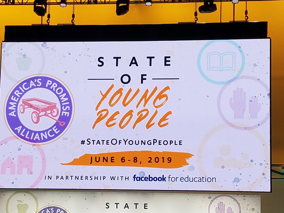 karenldaniel's tweet photo. Excited to be at Facebook HQ with @AmericasPromise for the #StateOfYoungPeople https://t.co/g6VtoXnrWL