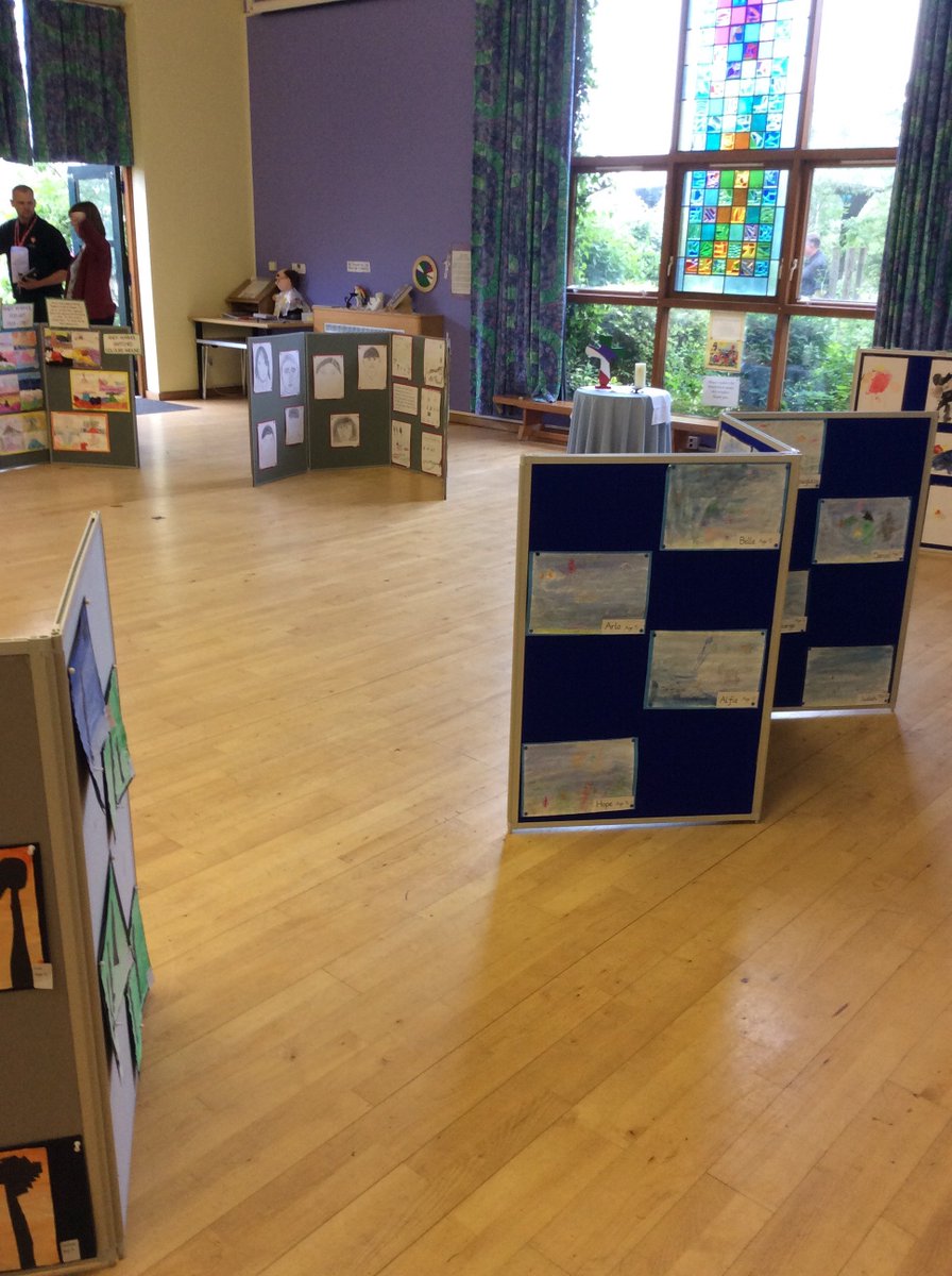 StMartins_sch's tweet photo. Just look at the fantastic art work we had on display for the @NNFest @NNOpenStudios #NNOS19 Much of it was inspired by the beautiful art work in the books that each class had been studying. https://t.co/3nU3ThAQ9O