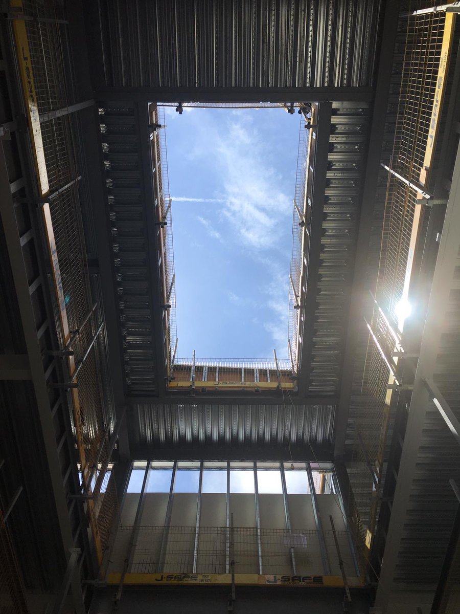 AdrianStubbsBBA's tweet photo. @bondbryan great progression @UniofHerts Business and Social Hub #atrium space... Exciting to be delivering another project with @WillmottDixon https://t.co/ejDzDAMMJS