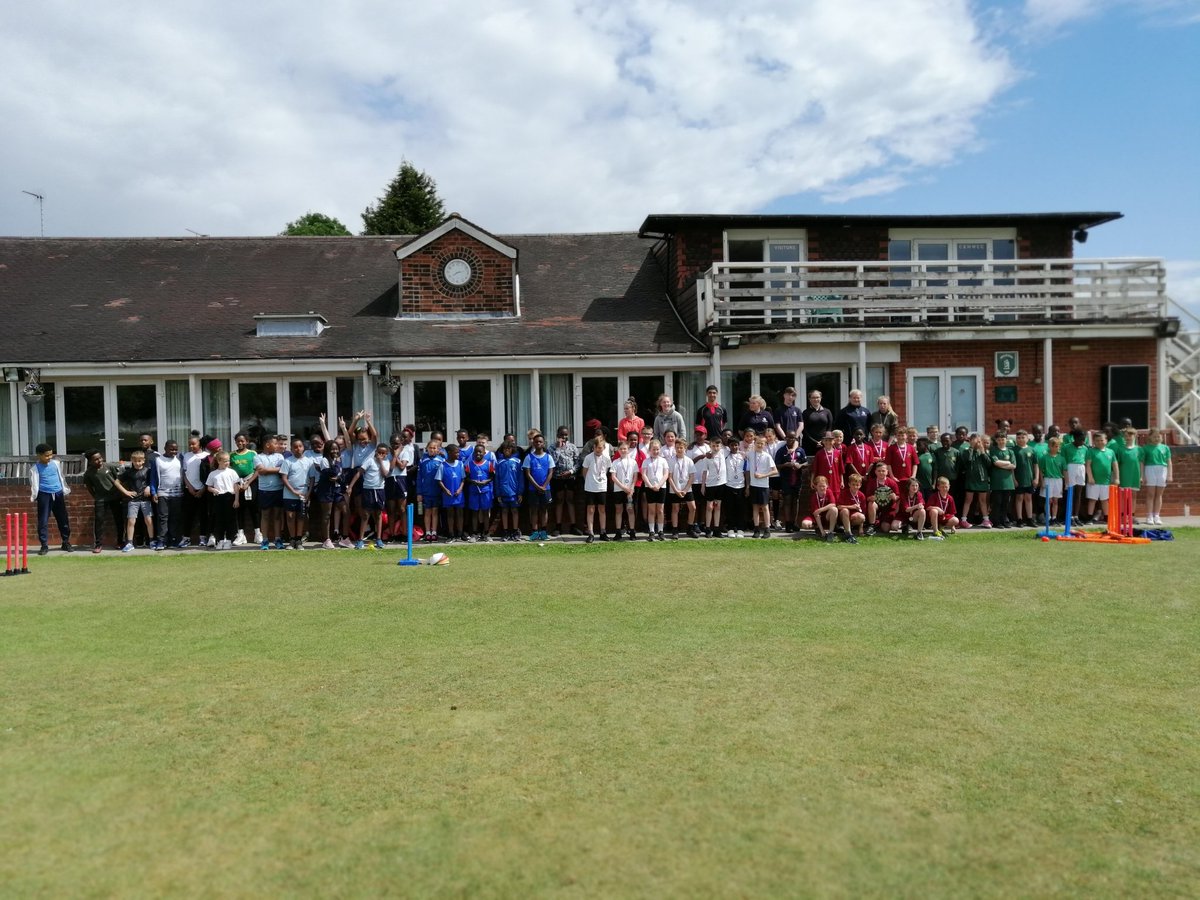 CoventryCS's tweet photo. 2⃣nd day of great 🏏 at our east festival! Thank you to @CNWCricket for hosting &amp; @warks_wcb. Well done @StGregsPrimary @StMaryStBen @StGregsPrimary @StPatricksCov for taking part! Congratulations:
🥇-@SJFCoventry 🏆
🥈-@SSPP_Coventry 
🥉-@SaintAnnesCPS https://t.co/HaAIuOa9XU