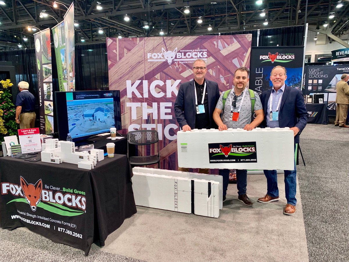 _PSRBB_'s tweet photo. Today at the AIA Conference on Architecture 2019 at Las Vegas Convention Center with Fox Blocks! 

@FoxBlocksICF #A19CON https://t.co/qNi6Jnwmhg