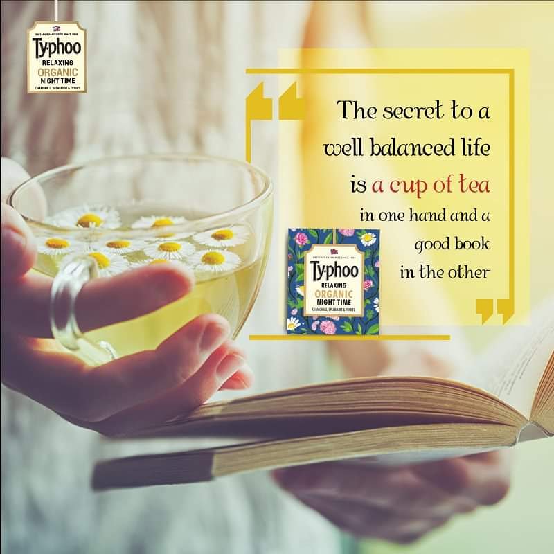 flurysbeverages's tweet photo. After a hectic day, you deserve a break. Give yourself a perfect dose of calm and relaxation with a warm cup of #Typhoo #NightTimeTea and a great book.
Buy Now: https://t.co/gEJBCEEo22 https://t.co/zdEL8aqVrS