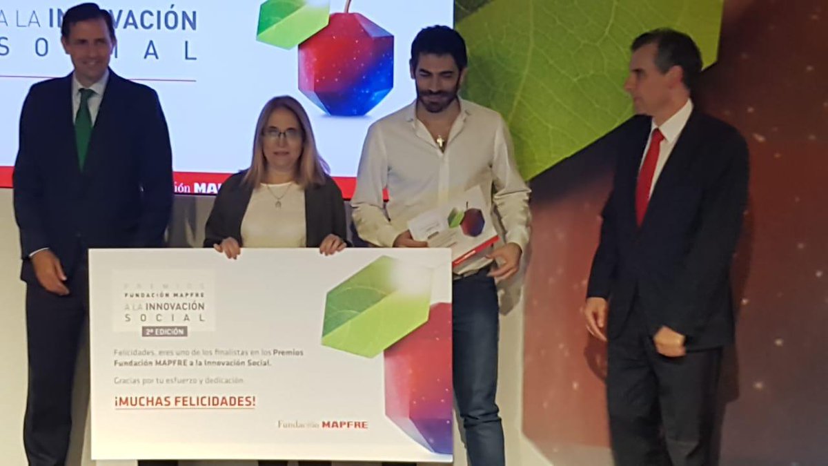 fundefir's tweet photo. ¡Ganamos! Ayer en CdMx, la Fundación Mapfre escogió a Fundefir como la organización finalista en fundaciones de innovación de seguros, para ir a la final en octubre. Nos vemos en Madrid el 10  de octubre. https://t.co/vqAGlKXd6q