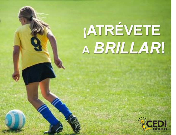 CediMexico's tweet photo. “Dare to shine” (¡Atrévete a brillar) es el eslogan que la #FIFA ha elegido para esta #CopaMundialFemenina2019. 

Imagínate si se hubieran quedado con la idea de que el fútbol "es solo para hombres" 🤔

#ReflexiónDelDía #familiaCEDIMéxico #AVivir #MundialFemenil #Futbol #Celaya https://t.co/2cUwEbHAt7