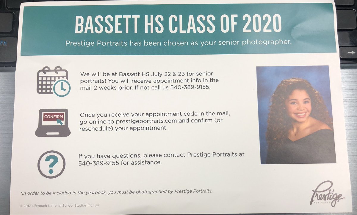 TimberTints's tweet image. ATTENTION CLASS OF 2020! Senior formals will take place July 22 &amp;amp; 23. You will receive your appointment time in the mail. If you cannot be at your appointment, there will be retakes in the Fall.