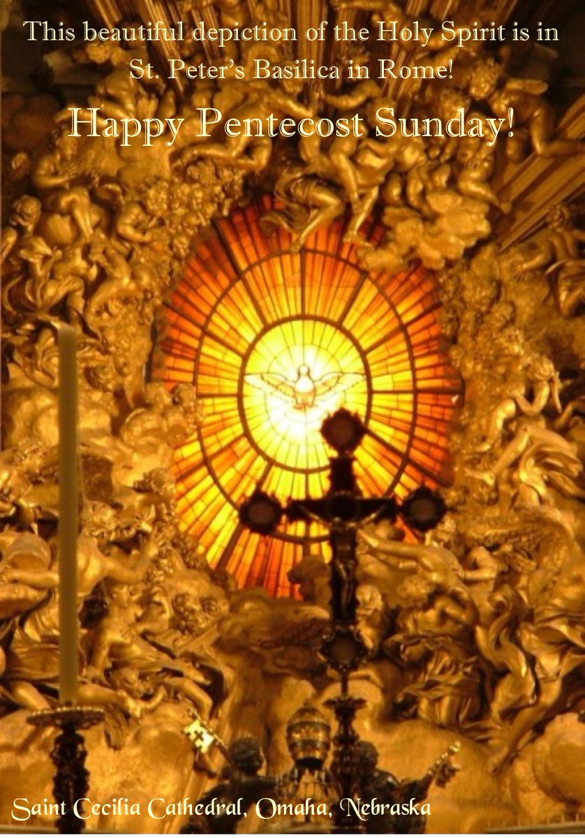 Celebrating the birthday of the Catholic Church on Pentecost!!