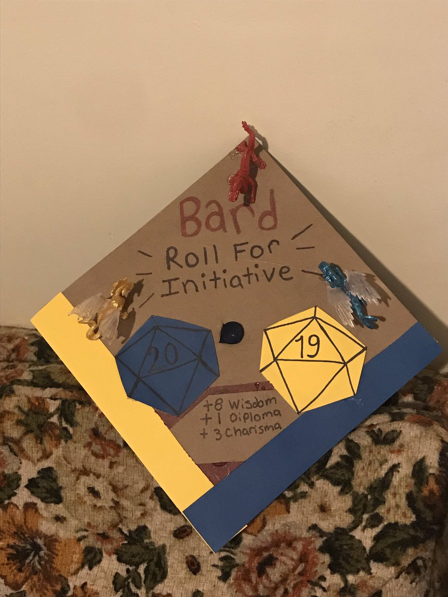 circushearse's tweet photo. My graduation cap for tonight! Bard here I come!

 #bardcollege #bard23 https://t.co/q66KIhMq9D