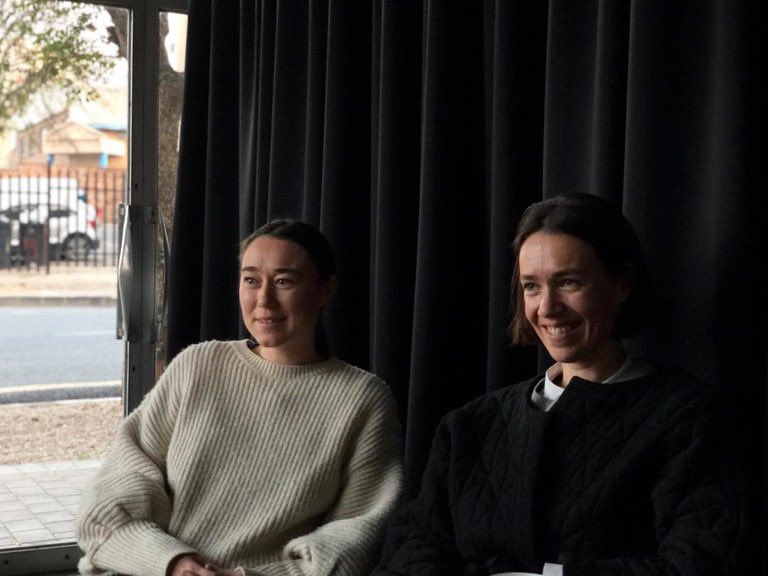 niki_russell's tweet photo. Great to meet Amy Watson & Mika Conradie, visit their @POOL_space and see the current James Webb exhibition
...
#PoolSpace #PoolJoburg #JamesWebb https://t.co/aSs7ZLkEhc