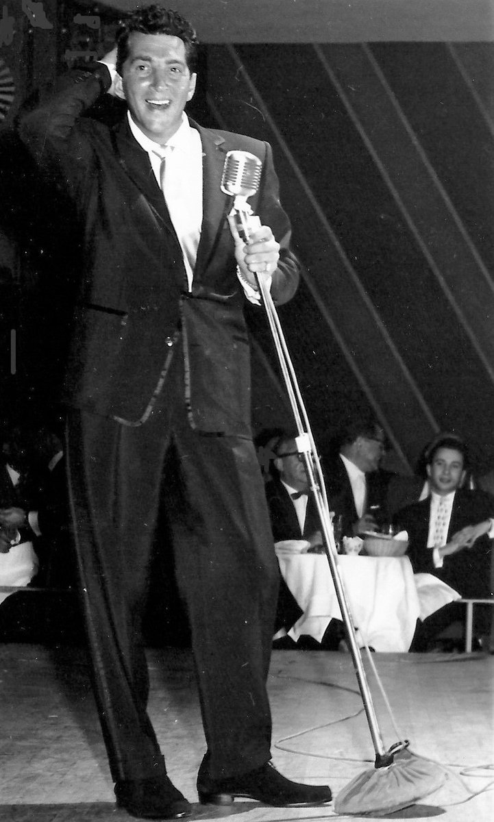 A toast to Dean Martin on his 102nd birthday! (here on stage at the Sands)
