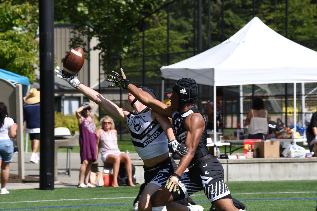 Daron_Ulrich's tweet photo. Had a really fun and great experience this past weekend at the @THENWSHOWCASE and @WAHS7v7 
@BrandonHuffman @RylandSpencer https://t.co/qa0KtH1O8n