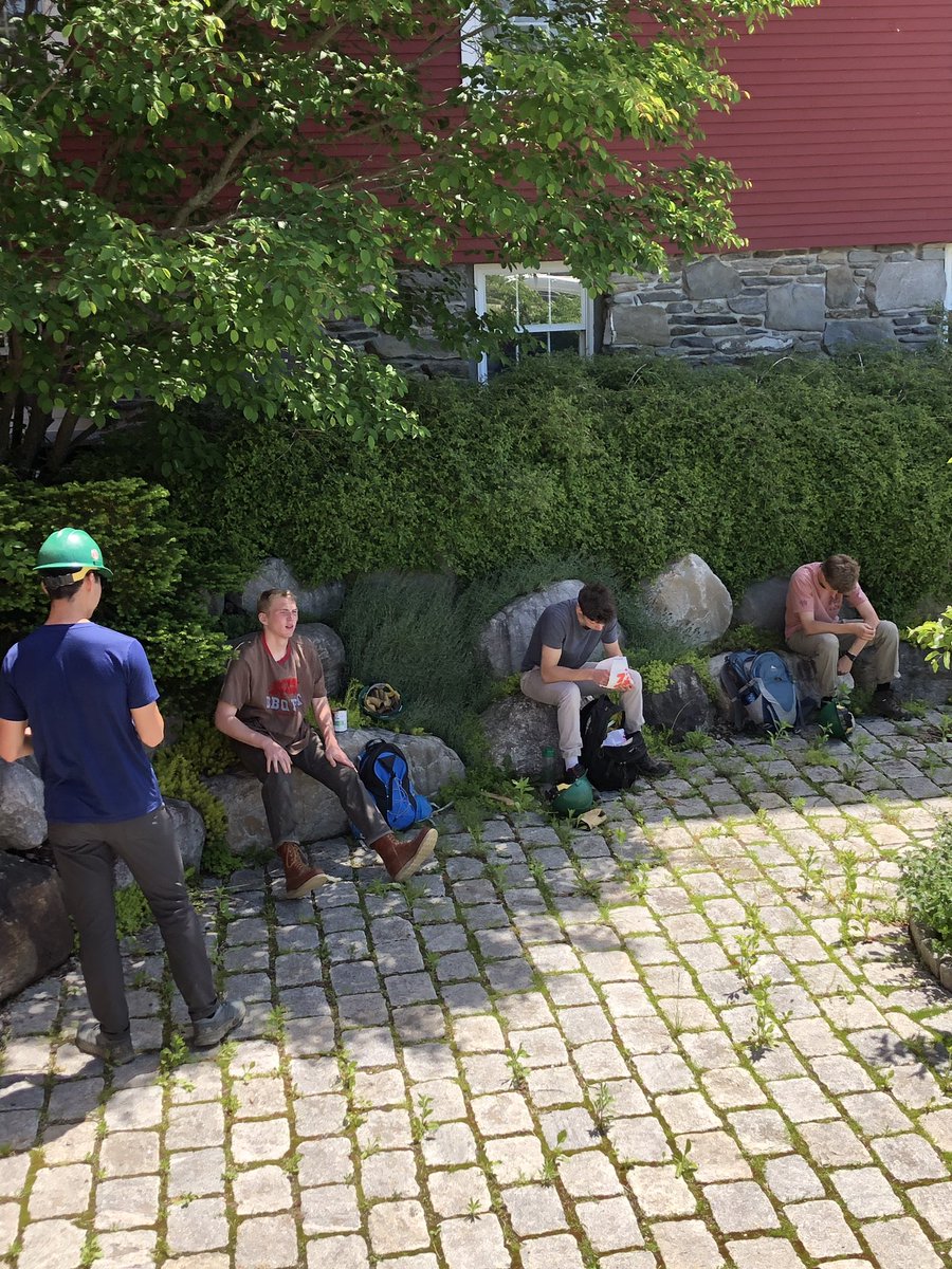 corycoffey152's tweet photo. Day 2 of working at VYCC. Our group leader could not believe how much work the kids got done. #cvsdvt #CVURISE https://t.co/NS5NasD5sY