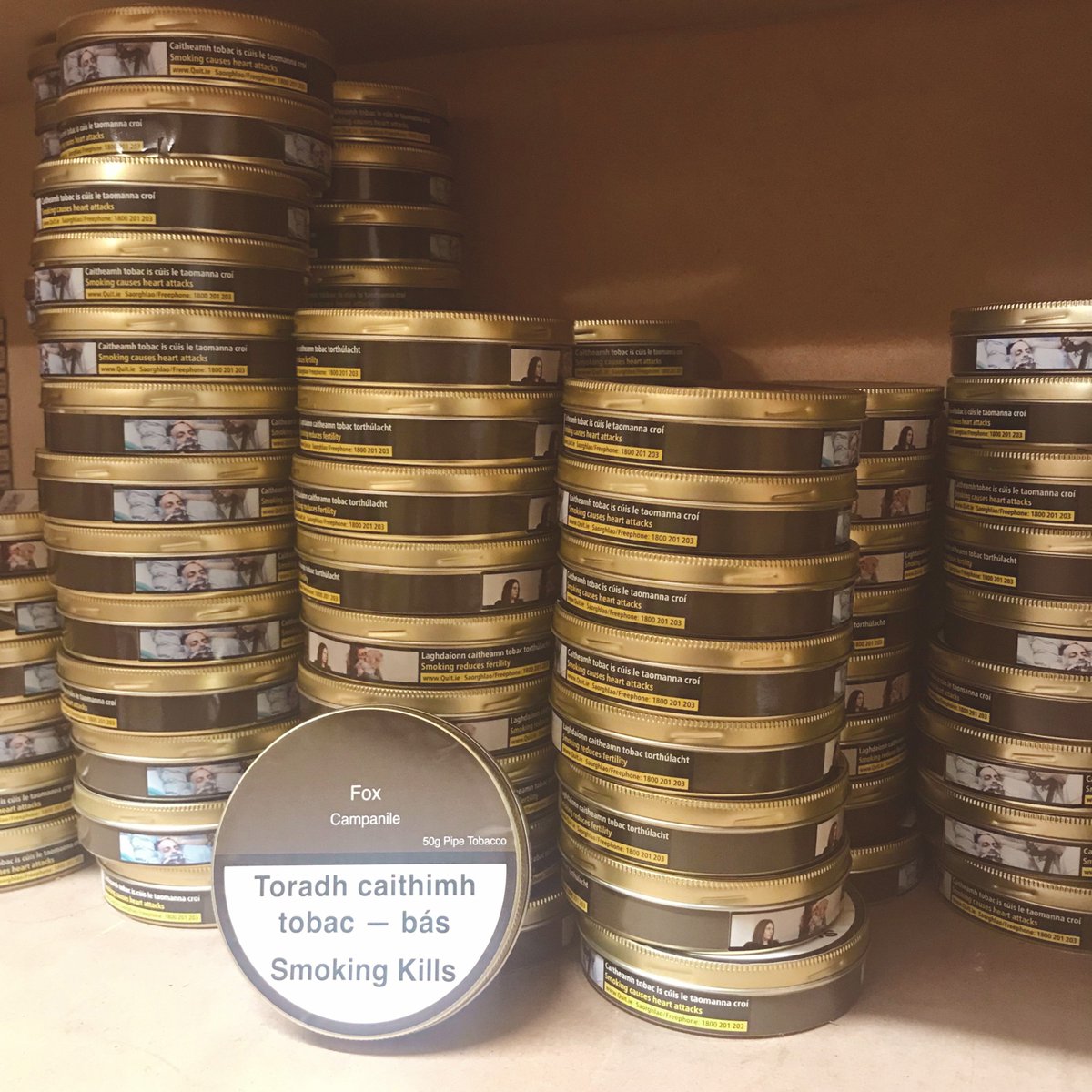 The full Fox range of #pipe #tobacco is finally back on the shelves! 😁

Get your favourite here: ow.ly/UUvW50uzfmi 👀💪