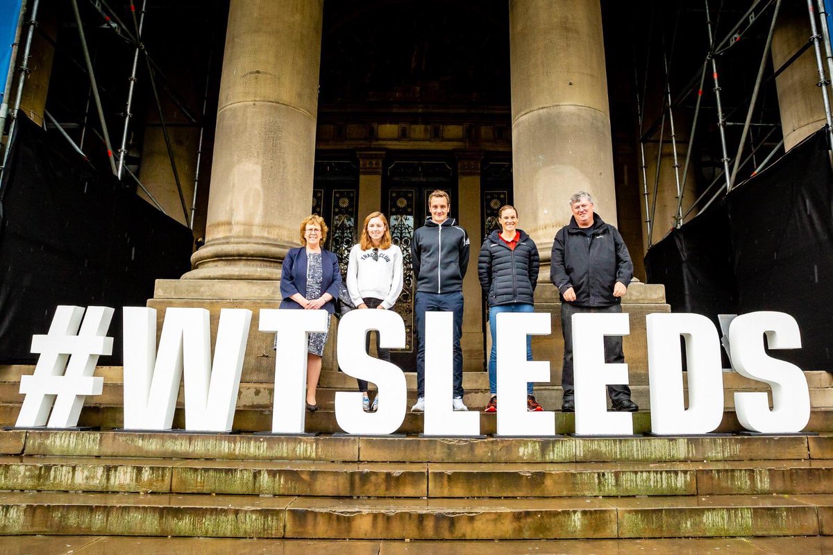 Nothing better than racing the best in world on home turf. @WorldTriLeeds is this Sunday - come out and support please!