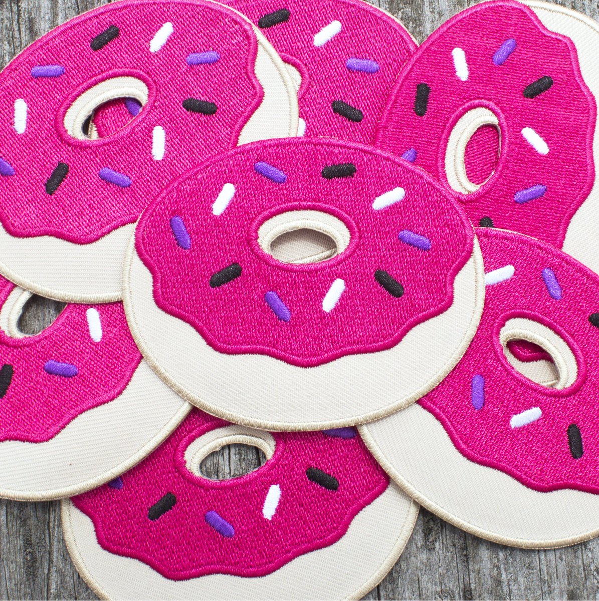 PennEmblem's tweet photo. Happy Donut Day! Indulge and Enjoy!! #donutday #PennEmblem #b2b #customembroidery #patches #branding #applique #embellishment #emblems #decorator #appareldecoration #embroideredemblems #appareldecorator #apparelmanufacturing #custompatches #marketing #promoproducts #trendy https://t.co/Ar1LzBmpnH