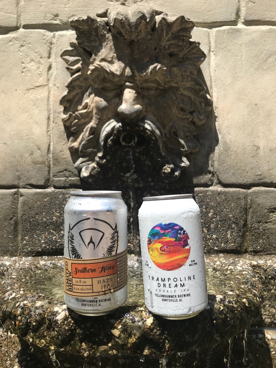 YellowhammerRep's tweet image. Beers to the Weekend Mobile!  Hop on Hopheads &amp;amp; snatch these limited seasonals ⁦@chpackage⁩ before they disappear.  Trampoline Dream IIPA. Southern Haze NEIPA. ⁦@YellowhammerAle⁩