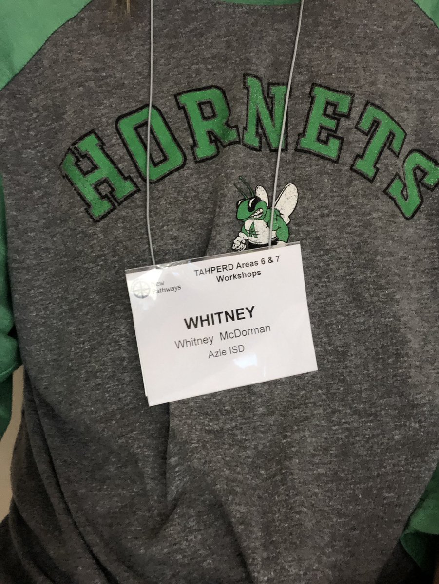 My first #tahperd6&amp;7 conference in the books <a href="/WalnutCreekAISD/">Walnut Creek Elem</a> #professionaldevelopment