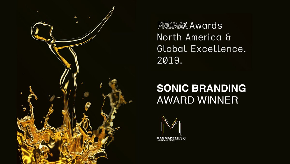 mademusicstudio's tweet photo. Our #sonicbranding work for @wonderymedia took home a silver and a bronze award from the #PromaxConference! Feeling very proud of our team right now. https://t.co/W0QPVF818c