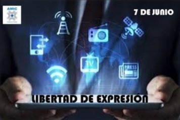 La libertad de expresión es un derecho irrenunciable de todos. #SomosAmic