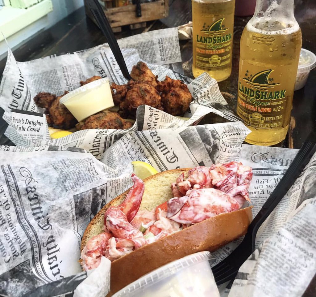 Landshark or Lobster Roll?!! Friday Thoughts...🦞🍻 Let me hear from ya <a href="/DJsClamShackKe1/">DJ's Clam Shack Key West</a>