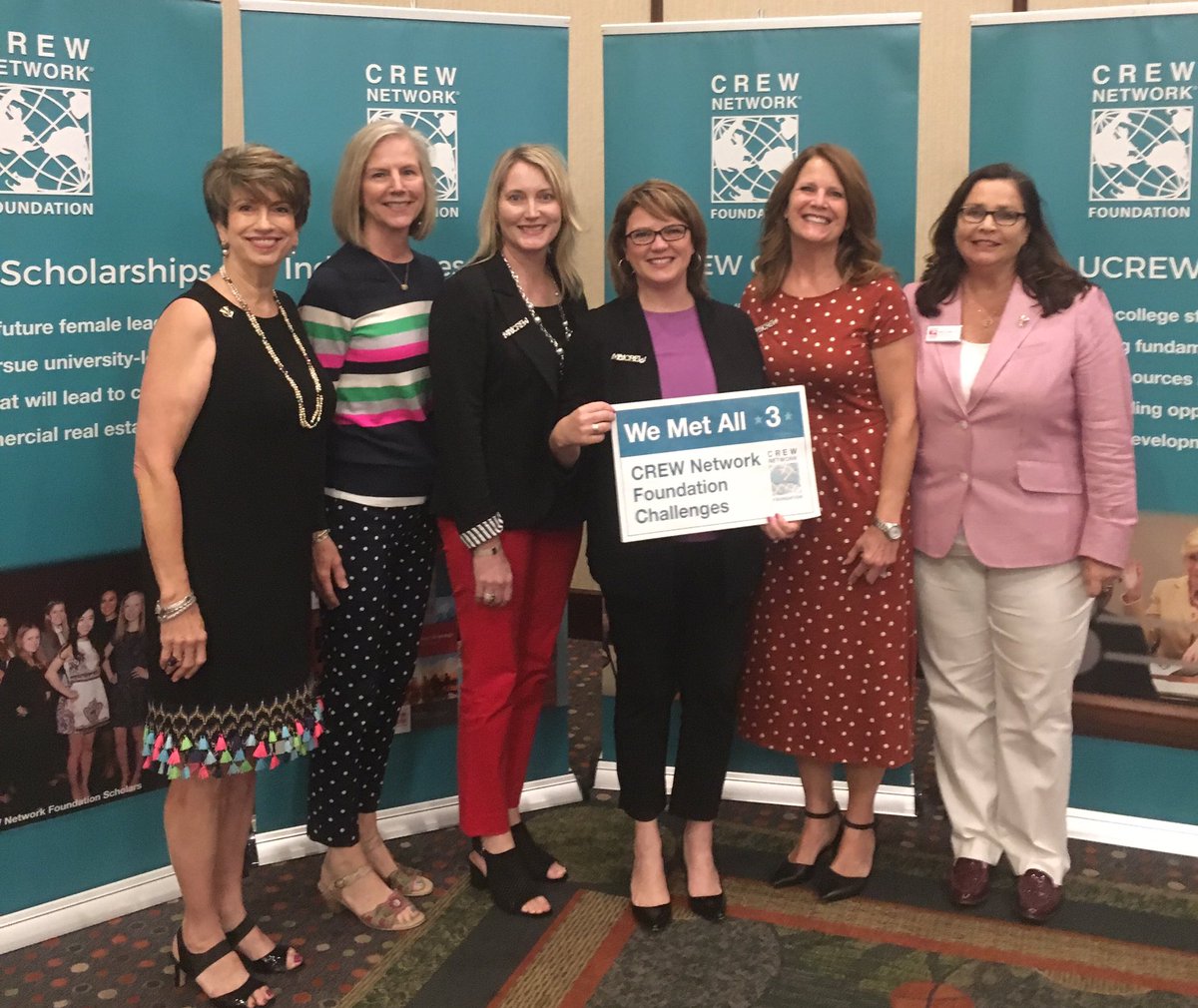 DarcyFutrell's tweet photo. Our @CREW_Network chapter of #MNCREW achieved the Trifecta of giving for 2019: 100% of board donations, Chapter Donation &amp; 50% of our members donating to the #CREWfoundation. #crewsummit https://t.co/IMSezb8qCi