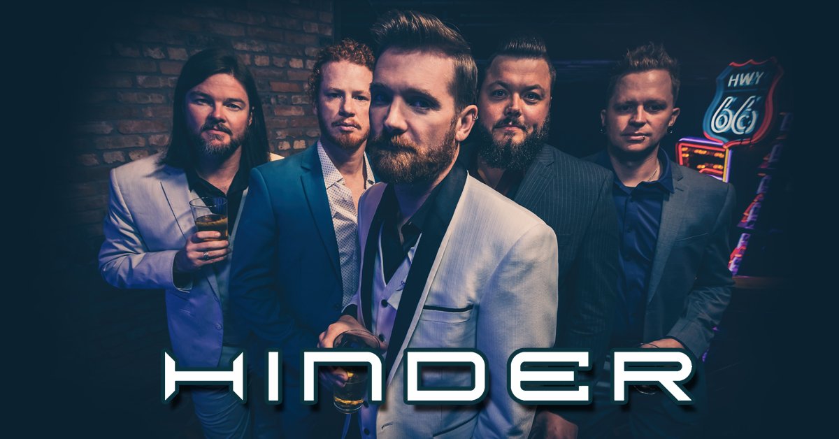 hindermusic's tweet photo. The Lucky 7 Tour is hitting Tempe on July 19 at the Marquee Theatre. Get your tickets now: https://t.co/rUbW9y6AQx #hinderlucky7tour #hinder https://t.co/Q9gvX2dHzp