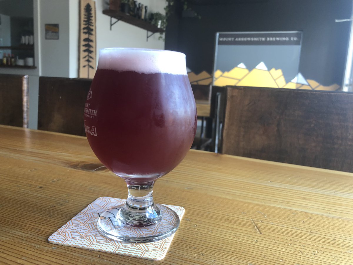 Come by our taproom this weekend to try our Purple Nurple Salal Berry Saison!..... 🍇👌😏

Sea Run Saison with locally foraged salal berries. 

Sleeves and pints only and no growler fills sorry.
