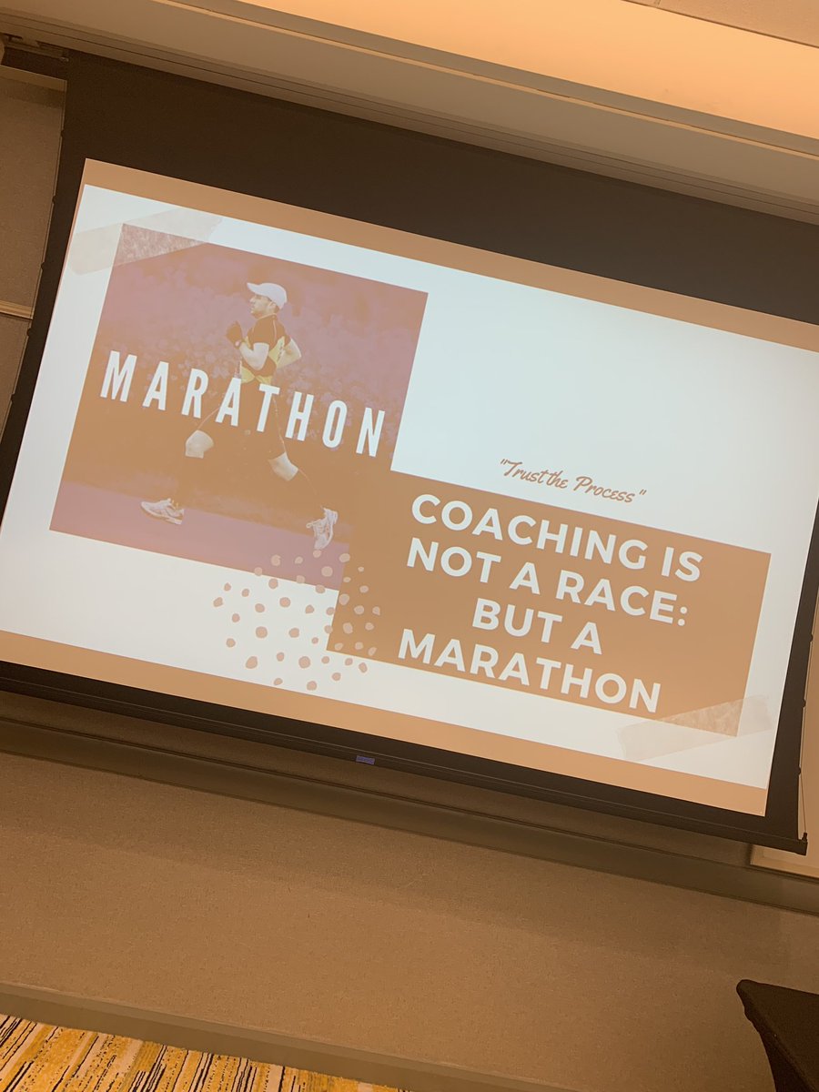 SmithTeaches2's tweet photo. @thomasneverstop and I did an awesome session at #VanCon19 with @FCSVanguard ! Our session, Coaching is NOT a race, BUT a marathon, gave attendees a chance to receive knowledge, gain resources and hear our stories of FCS coaching with the @ecwestwildcats ! https://t.co/MFZCuWJnat