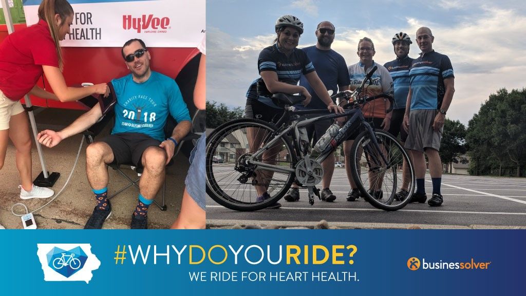 RAGBRAI_IOWA's tweet photo. Time's flying by! #RAGBRAI's inching closer- just 43 days away! Don’t wait to get ❤️ ready. Be sure you have a ❤️ healthy workout plan to get ready for the greatest ride around! We're getting our legs pumping at @Businessolver are you?  #heartsolver #whydoyouride #lifeiswhyIA https://t.co/XA7cHUidq6