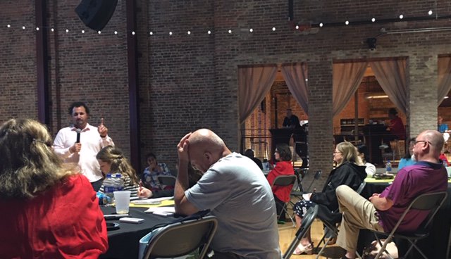 clicksuasion's tweet photo. "The audience was engaged, the information was easy to follow...all the pieces of a winning event were present"

@mbarberausa taught consumer psychology at Thursday's Clicksuasion training at @RockyMountMills w/ @NashCC and @ncwesleyan 

#whyweclick https://t.co/RuEwHanstj