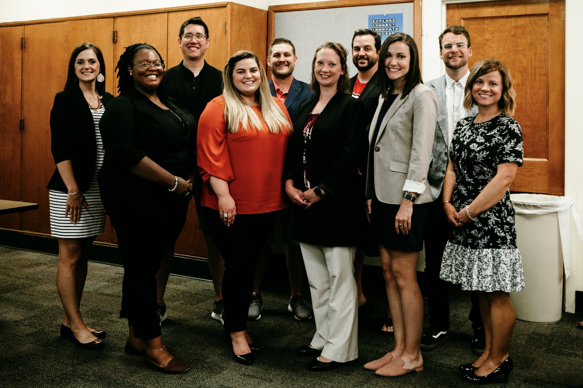 MizzouEducation's tweet photo. Congrats to @BethWhitaker2's @MIZZOUELPA MEd Cohort #5, who completed capstone presentations today. #LeadLearnELPA https://t.co/k82rLiDtvu