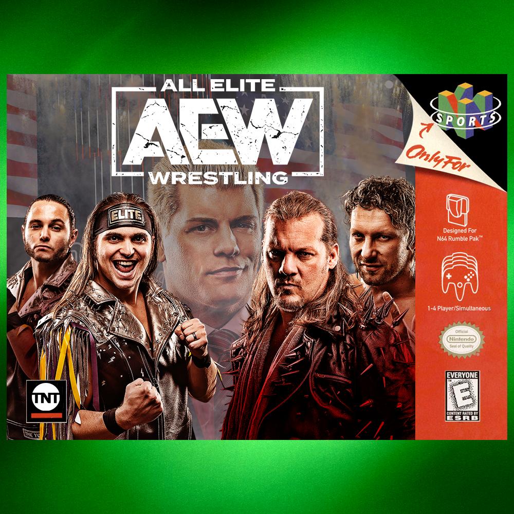 tntdrama's tweet photo. Tag a friend who would've stayed up all night playing this with you. #AEW https://t.co/srZ9pa2Y0J
