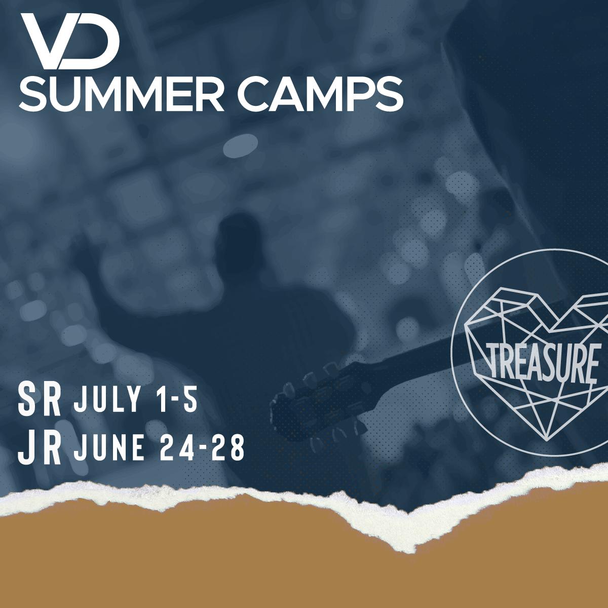 VDYM's tweet photo. Camp Season is upon us. Were weeks away before our first camp. What are you looking forward to seeing or doing this year at camp? #vdymcamp19 #treasure #vdym https://t.co/KgrbukM8rJ