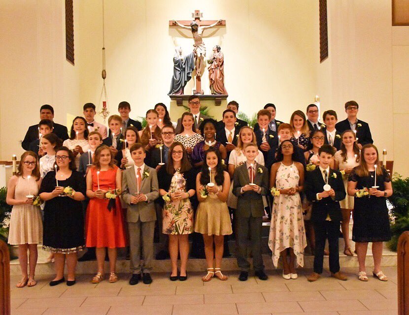 SJSwestminster's tweet image. Our Class of 2019 graduated last night in a celebration that included a Mass and Commencement.  Congratulations to this outstanding group of students!  You will always have a home at St. John! 💛💚 @ArchbaltSchools