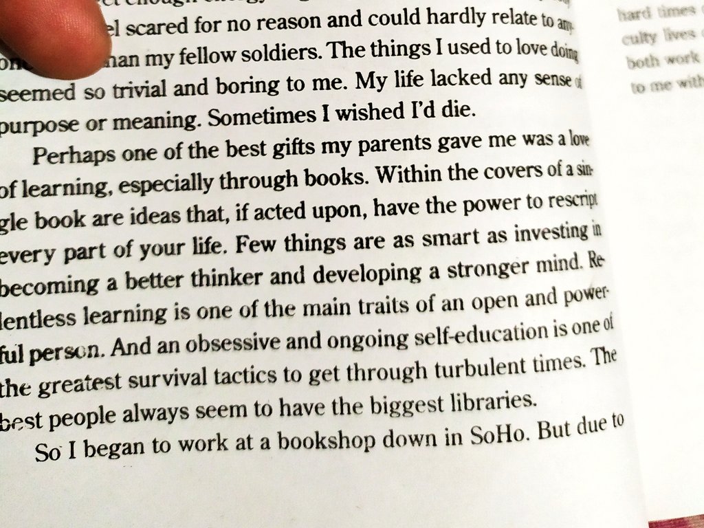 SUMITAPANDEY6's tweet photo. Obsessive and ongoing #self #education -greatest survival tactics! #booklove #bestgiftsever #relentlesslearning https://t.co/cwUyjTSxhB