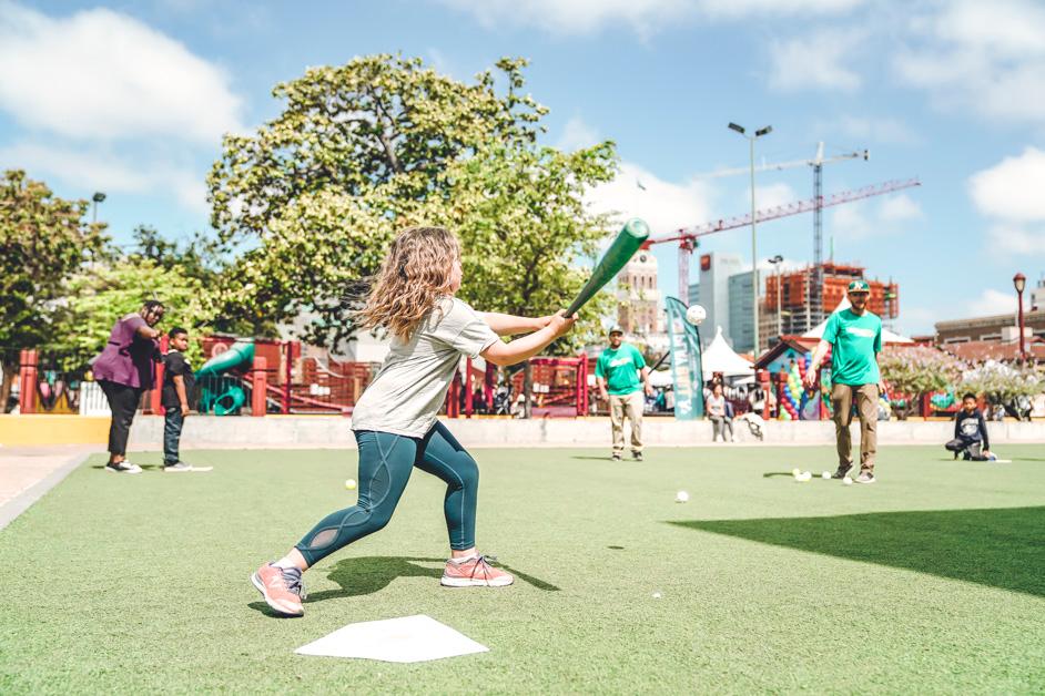 Athletics's tweet photo. Tomorrow A's PLAY BALL presented by Bank of America will be at Monroe Elementary in San Leandro! Join us from 10 am to 12pm for family-friendly baseball activities, including pick-up style baseball games, baseball and softball skill stations, and more. https://t.co/CgDVaLm7eA https://t.co/IGPCvCMLbJ