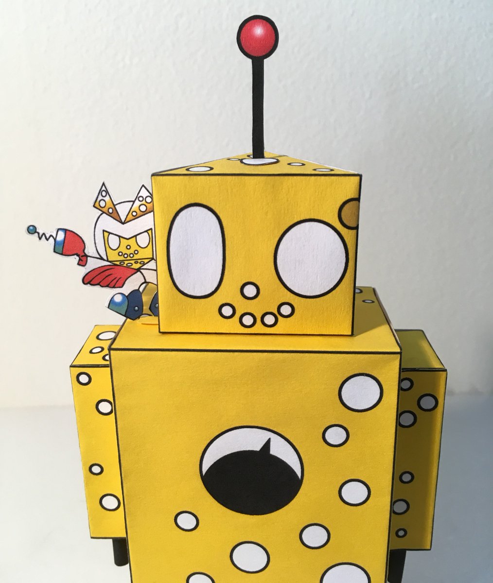 cheesemencheese's tweet photo. Tune in tomorrow to find out how to get hold of your very own Cheeseman robot! 🧀🤖 https://t.co/aspOPb4d7p