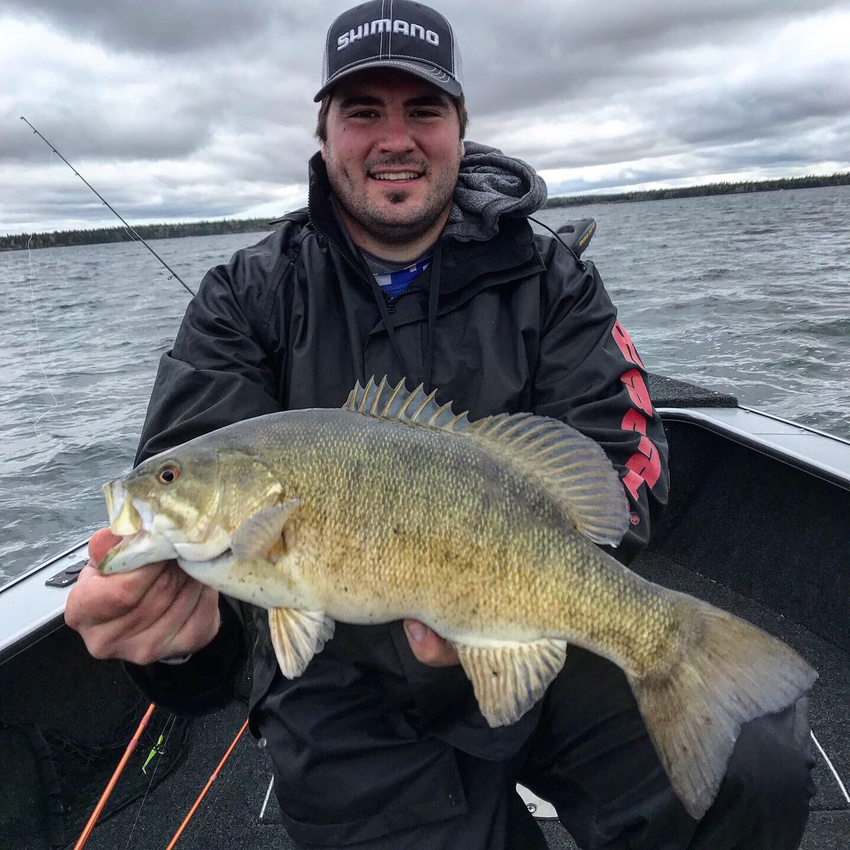 Had a great time in Manitoba chasing smallies! We boated nearly 200 bass in a day and a half, with the average size over 3 pounds! @GloProLures micro fry was the ticket! #bassfishin #smallies #gloprolures
