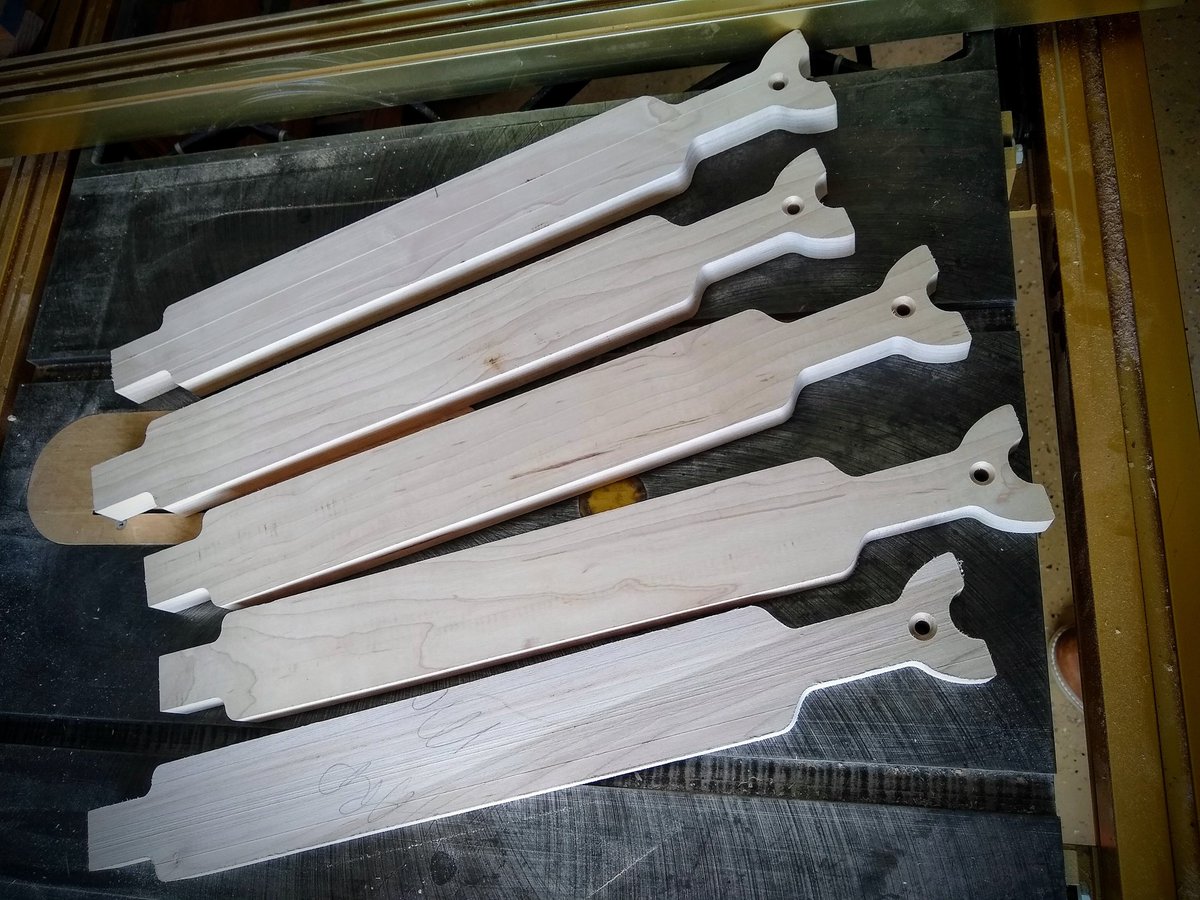 SwallowsLeather's tweet image. Folks have been taking advantage of the strops on sale so I had to start making more!  SK style in work, paddle style next!  Swallowsleathertools dedicated to serving the leather community!