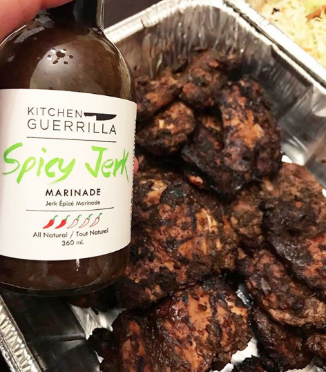 RoweGuelph's tweet photo. Are you ready to taste 100% flavour? Visit us TOMORROW from 12:00pm - 4:00pm to sample #KitchenGuerrilla’s delicious marinades and sauces! https://t.co/mjUfXIPVYB