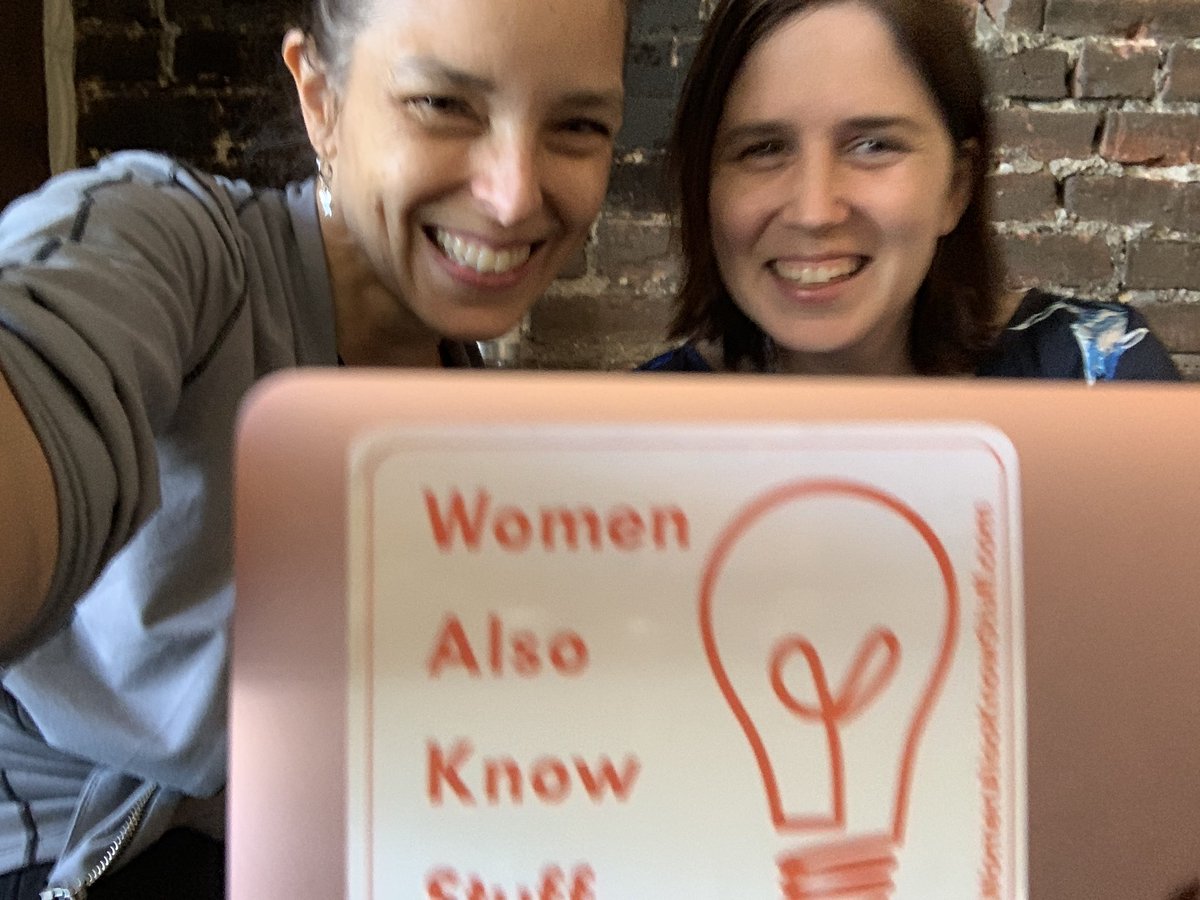 betsywiss's tweet photo. Badassladies New York edition: meeting with the fantastically charming @juliasonnevend  who I had the good fortune to meet at our legendary gathering in DC. @brookeerinduffy @nikkiusher @journoscholar, @shannimcg #commladiesknowstuff https://t.co/MDkn04S9l7