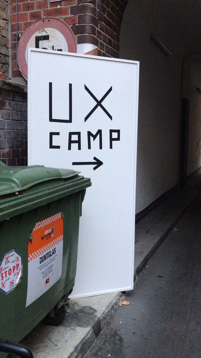 CHerrmann82's tweet photo. Hier bin ich richtig! #uxce19 #endlichda https://t.co/8oHU39OWPk