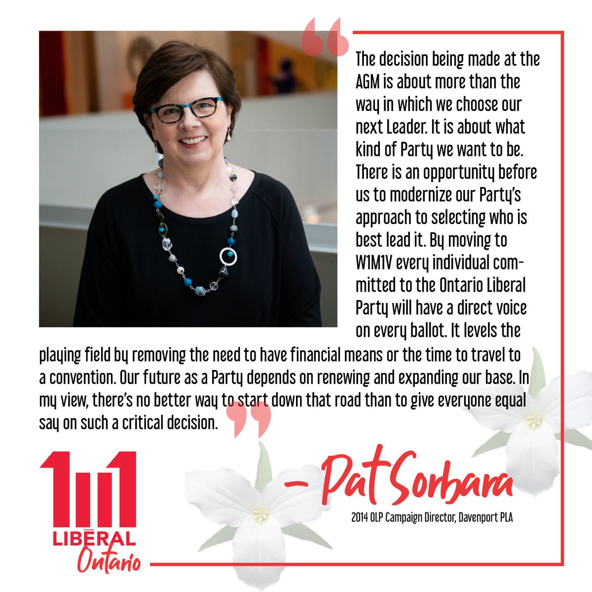 MemberVote's tweet image. Thank you Pat! #W1member1vote  #W1M1V