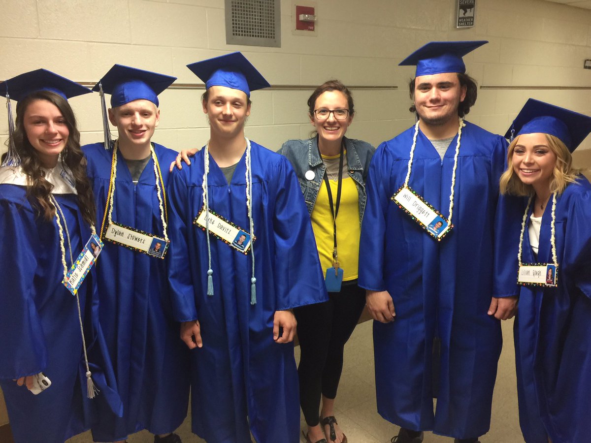 2019 OCHS graduates inspire students &amp; thank staff @CedarHills, where they began this journey!  Such impressive youth with deep roots in Oak Creek #readytolaunch