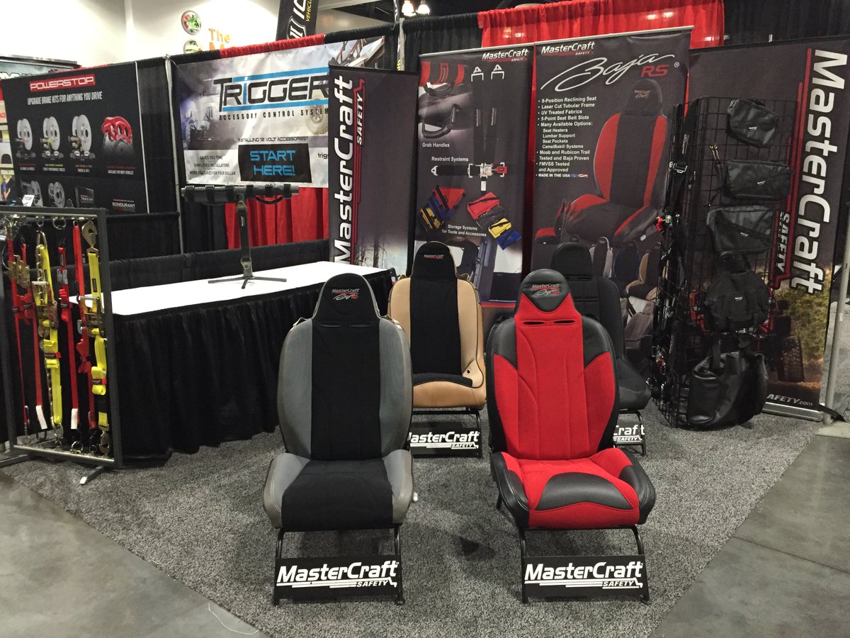 We’re setup and ready for this weekends 4Wheel Parts Truck and Jeep Fest. #teammastercraft #mastercraftsafety #mastercraftyourlife #4wheelsparts #4wheel #truckjeepfest #offroad #jeep #bronco