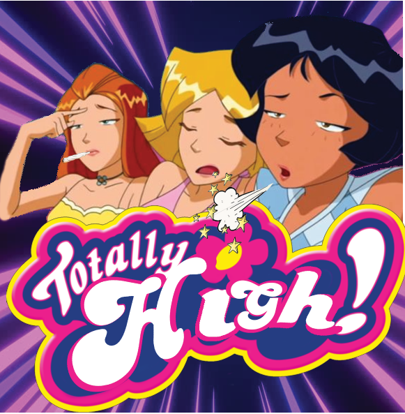 2POINT5D_STWEAR's tweet photo. what do you all think of this tee design? 😂

I used to love #totallyspies as a kid !

but obviously i made it super #tacky. 

You can  shop with us @

https://t.co/XtwMm0MA5w

https://t.co/jZZ6Y0poC8
#90s #smoke #high #stoner https://t.co/uZsbNNQHB7