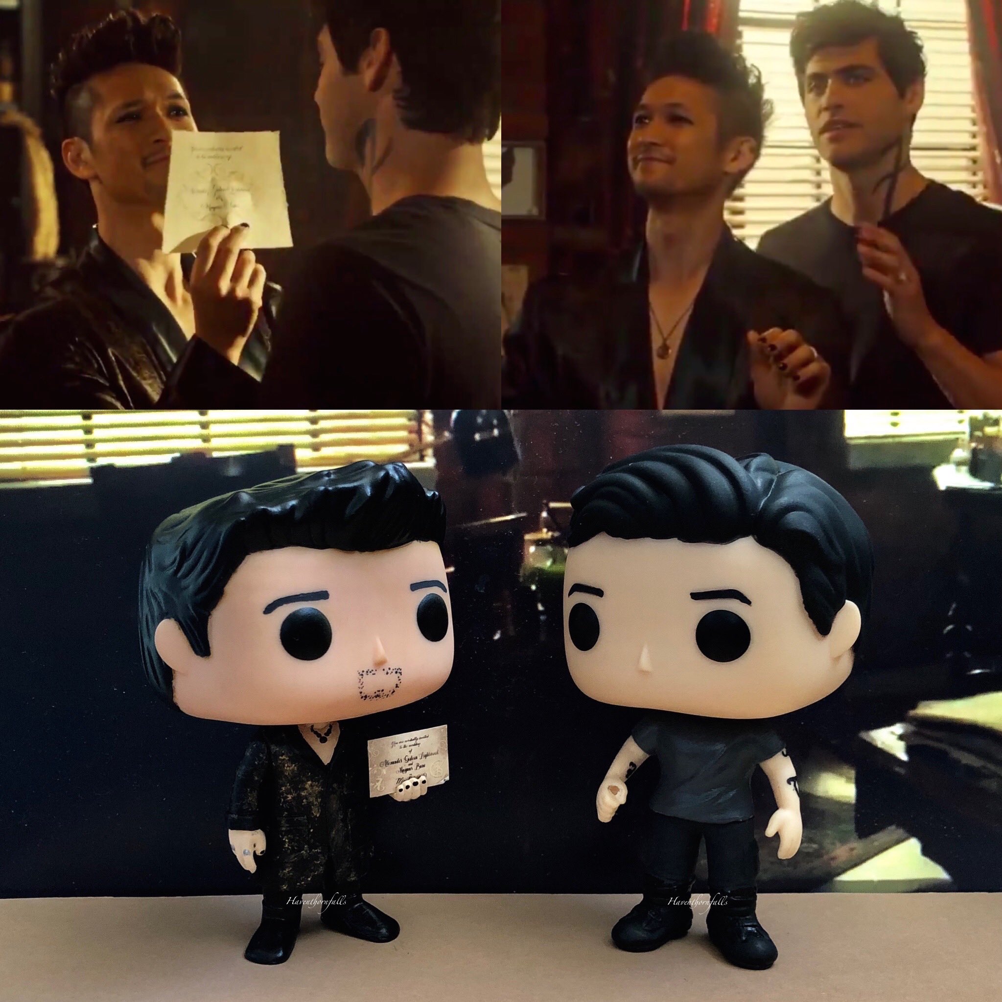 genopfyldning feudale pasta HavenThornFalls on Twitter: "“You are cordially invited to the wedding of  Alexander Gideon Lightwood and Magnus Bane...tonight.” Why wait even a day  longer? - Enjoy the weekend all! . . #Shadowhunters #Malec
