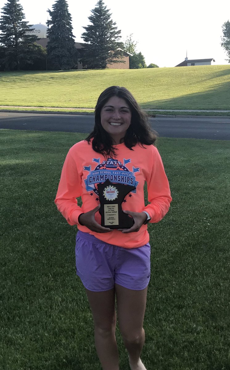 carter_rogalla's tweet photo. Very honored and proud dad to have coached this girl the last 4 years.  Congrats Alexa on being selected to the 2019 Minnesota Class AA State Tournament Team and 2019 Minnesota All State 1st Team. https://t.co/X0Kd3zlQxW