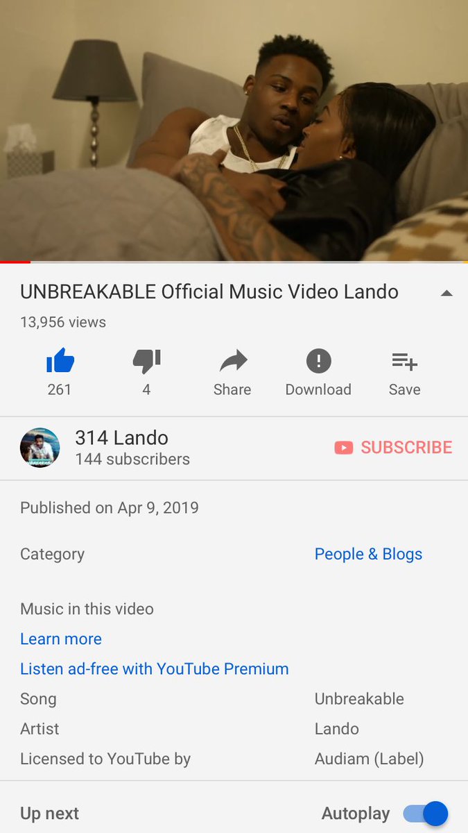 TNFLANDO's tweet photo. https://t.co/Q8priYmVJ6
Go share,subscribe and like #BigMoneyGettas #spotify #amazon #applemusic #tidal #iheartradio #napster #youtube #itunes #deezer #xxlmagazine #sourceaward #billboard #stl #cali #warnermusicgroup #newsingle #314Lando #bet #mtv #vh1 #djs #rnb #musiclife #2019 https://t.co/Ued2B0FirT
