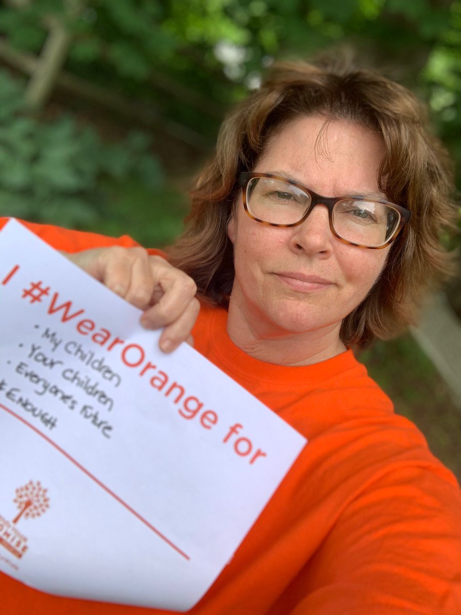 “I #WearOrange for my children, your children, everyone’s future.”