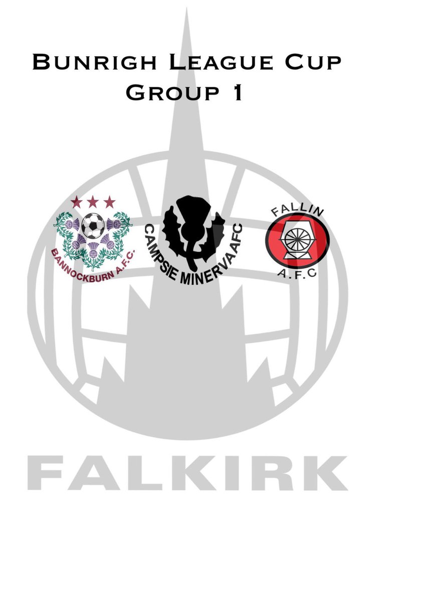 How tough is this league cup group. 3 premier league teams <a href="/csaflofficial/">Central Scottish AFL</a> <a href="/Scottish_AFF/">AmateurFixturesResultsSCO</a> 
@bafc_csafl <a href="/campsieminerva/">Campsie Minerva AFC</a> <a href="/fallin_afc/">Fallin AFC</a>